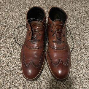 Cole Haan Liam Chukka II Wingtip Leather Boots Men’s 10.5M